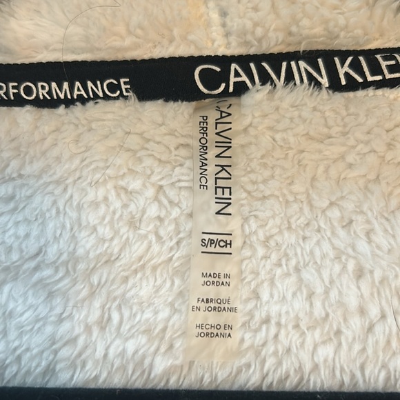 Calvin Klein, Performance, Teddy Jacket, Fleece, Zip, Hoodie, Size, SP - Picture 8 of 10